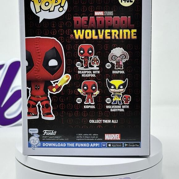 Deadpool & Wolverine Kidpool Funko Pop! #1402 - Picture 3 of 6